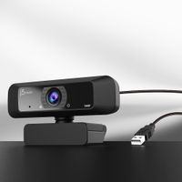 Вебкамера 1080 P, USB-A 3.0, вбудований мікрофон, кріплення 1/4" під штатив, Auto