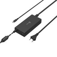 Мережевий зарядний пристрій, 1 USB-A / 1 USB-C, 100Вт,/PD