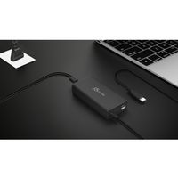 Мережевий зарядний пристрій, 1 USB-A / 1 USB-C, 100Вт,/PD