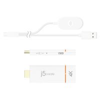 Бездротовий адаптер дисплея ScreenCast 4K до 15м (Miracast, AirPlay, and Chromecast)