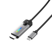 J5create
Кабель USB-C на HDMI, 8K 60 Гц, LED RGB 1.8 м