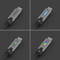Кабель USB-C на HDMI, 8K 60 Гц, LED RGB 1.8 м