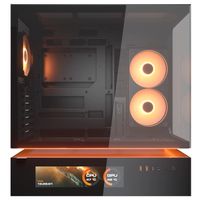 Ігровий корпус,1* Unity 240mm ARGB PWM & 1*120 mm ARGB передвстановлені, Type-C x1, USB3.0 x2, Audio x1