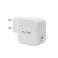 Choetech
Мережевий зарядний пристрій, GaN, USB-C, 45Вт, QC3.0/PD/PPS