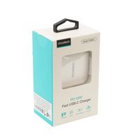 Мережевий зарядний пристрій, GaN, USB-C, 45Вт, QC3.0/PD/PPS