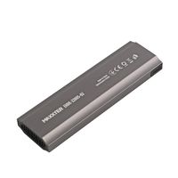 Зовнішня кишеня M.2 (NVMe), USB 3.1 Gen2, сіра