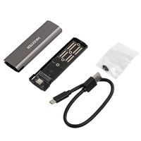 Зовнішня кишеня M.2 (NVMe), USB 3.1 Gen2, сіра