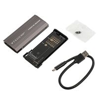 Зовнішня кишеня M.2 (NVMe), USB 3.1 Gen2, RGB-підсвічування, сіра