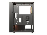 Ігровий корпус, 4*120mm RGB вентилятори передвстановлені, Mini ITX / Micro ATX / ATX, скляне вікно
