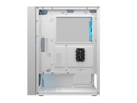 Ігровий корпус, 4*120mm RGB вентилятори передвстановлені, Mini ITX / Micro ATX / ATX, скляне вікно