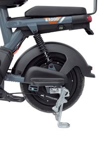 Електроскутер, 1000 Вт, сірий