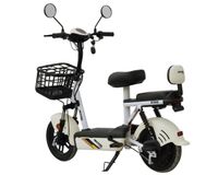 Електроскутер, 500 Вт, бежевий