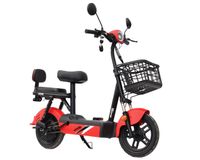 Електроскутер, 500 Вт, червоний