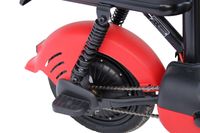 Електроскутер, 500 Вт, червоний