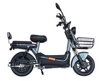 Електроскутер, 600 Вт, срібний