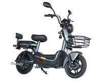 Електроскутер, 600 Вт, срібний