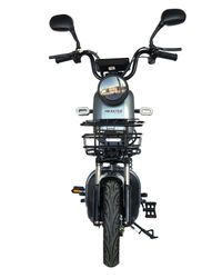 Електроскутер, 600 Вт, срібний