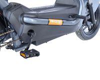 Електроскутер, 600 Вт, срібний