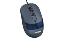 Миша дротова, USB, 1600 dpi, синій