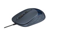 Миша дротова, USB, 1600 dpi, синій