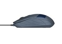 Миша дротова, USB, 1600 dpi, синій