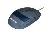 Миша дротова, USB, 1600 dpi, синій