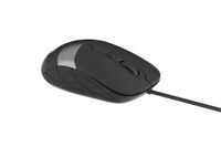 Миша дротова, USB, 1600 dpi, чорна