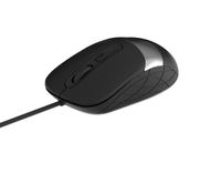 Миша дротова, USB, 1600 dpi, чорна