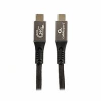 Cablexpert
Кабель USB4 2.0 80Gbps, 240W(48V5A), 16K60Hz, C-тато/C-тато, 1 м, преміум