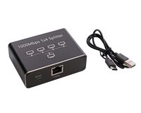 Cablexpert
Комутатор мережевий 4 порти, 100/1000 Мбіт/с