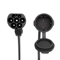 Перехідник для електромобіля Type 2 у євророзетку 16А