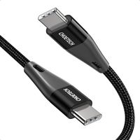 Кабель USB 2.0, Power Delivery (PD) 100 Ватт, C-тато/C-тато, 1 м, преміум
