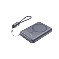 Портативний зарядний пристрій, 10000 mA, PD 22,5 Вт, чорний