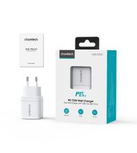 Мережевий зарядний пристрій, GaN, USB-A/USB-C, 35Вт, QC3.0/PD/PPS