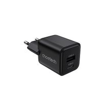 Choetech
Мережевий зарядний пристрій, USB-A/USB-C, 30Вт, QC3.0/PD/PPS