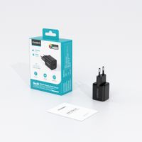 Мережевий зарядний пристрій, USB-A/USB-C, 30Вт, QC3.0/PD/PPS
