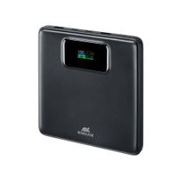 Портативний зарядний пристрій, 20000 mA, PD 100W, з LCD, чорний