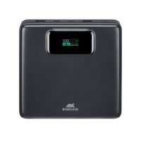 RIVACASE
Портативний зарядний пристрій, 25800 mA, PD 100W, з LCD, чорний