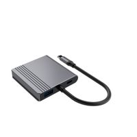 Док станція USB-C 3-в-1 (USB/HDMI/PD), сірий