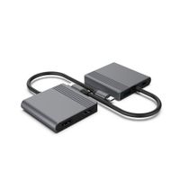 Док станція USB-C 3-в-1 (USB/HDMI/PD), сірий