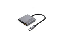 Док станція USB-C 3-в-1 (USB/HDMI/PD), сірий