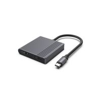 Cablexpert
Док станція USB-C 3-в-1 (USB/HDMI/PD), сірий