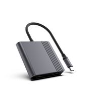 Док станція USB-C 3-в-1 (USB/HDMI/PD), сірий