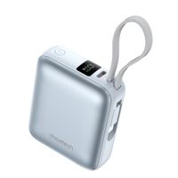 Портативний зарядний пристрій, 10000 mAh, PD 35 Вт, блакитний