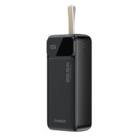 Choetech
Портативний зарядний пристрій, 30000 mAh, PD 22,5 Вт, чорний