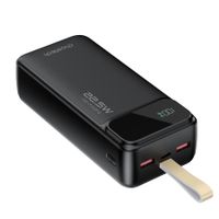 Портативний зарядний пристрій, 30000 mAh, PD 22,5 Вт, чорний