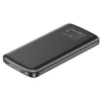 Портативний зарядний пристрій, 10000 mAh, PD 12 Вт, чорний