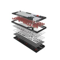 Клавіатура бездротова механічна ігрова, USB, RGB підсвічування, BLMS Red Plus Switch