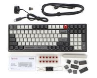 Клавіатура бездротова механічна ігрова, USB, RGB підсвічування, BLMS Red Plus Switch