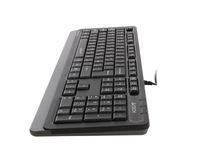 Клавіатура Fstyler, USB, QuietKey, чорний